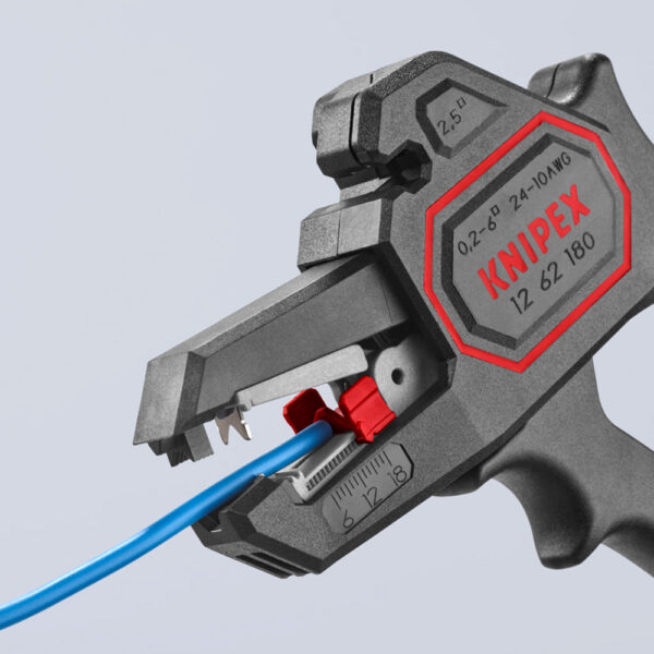 ALICATES PELACABLES AUTOMÁTICOS 180x75x21mm.1262180SB KNIPEX - Imagen 3