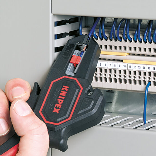 ALICATES PELACABLES AUTOMÁTICOS 180x75x21mm.1262180SB KNIPEX - Imagen 10