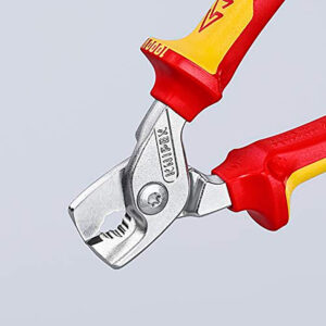 TIJERAS PARA CABLES 160x60x28mm 9516160SB KNIPEX