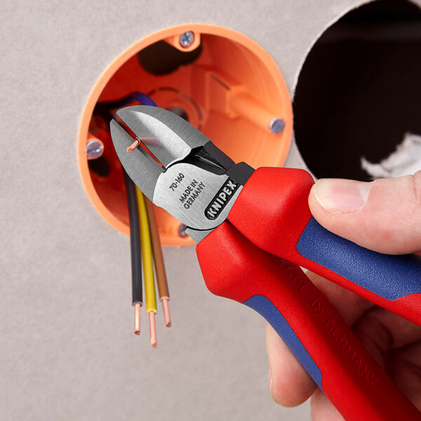 ALICATES DE CORTE DIAGONAL 165x53x21mm 7002160 KNIPEX - Imagen 3