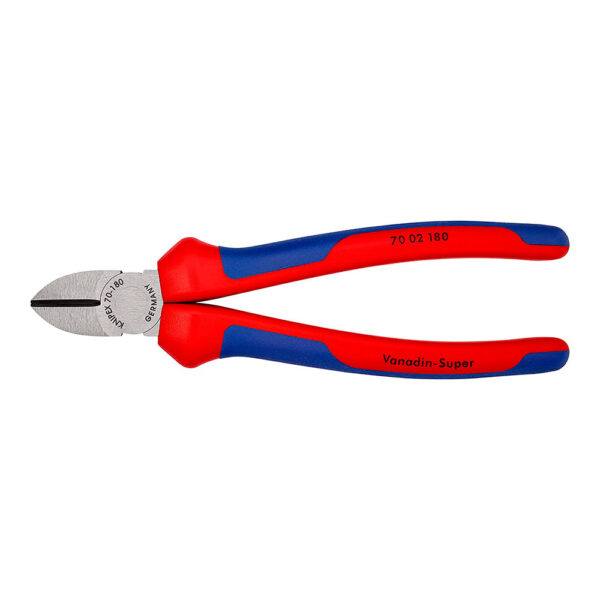 ALICATES DE CORTE DIAGONAL 185x54x22mm 7002180 KNIPEX