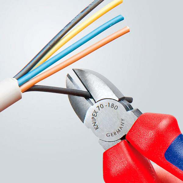 ALICATES DE CORTE DIAGONAL 185x54x22mm 7002180 KNIPEX - Imagen 2