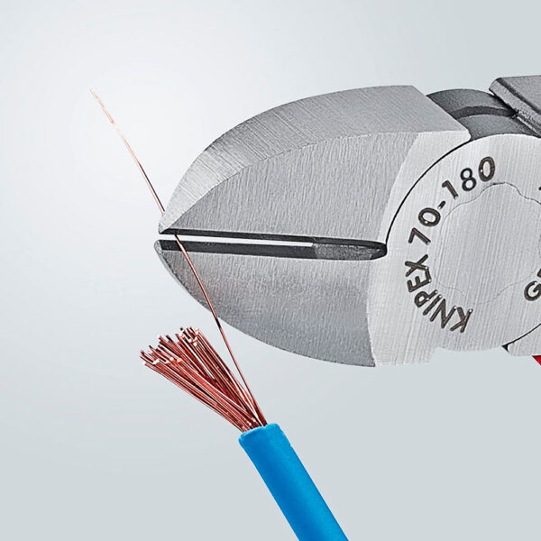 ALICATES DE CORTE DIAGONAL 185x54x22mm 7002180 KNIPEX - Imagen 4
