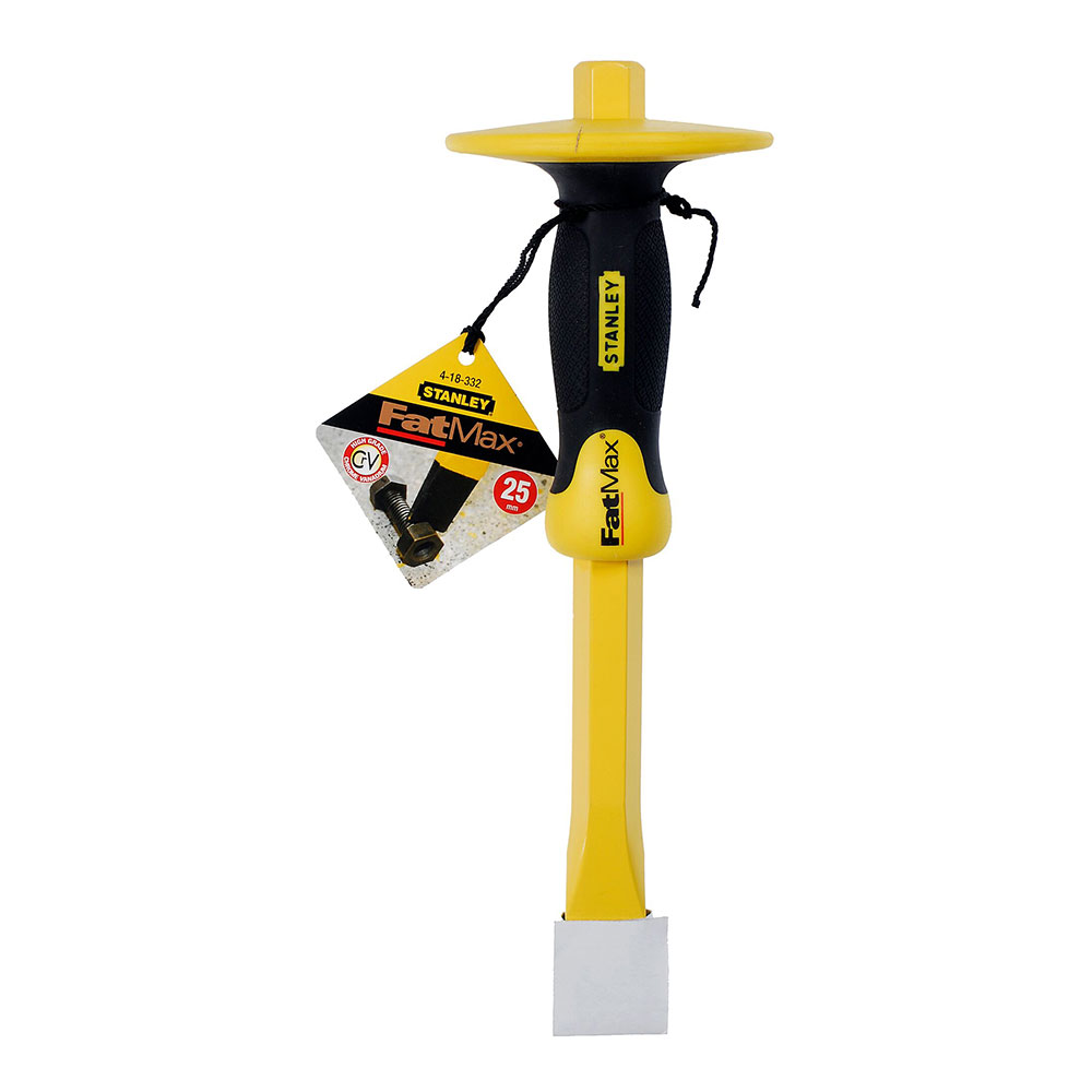 CINCEL DE ALBAÑIL FATMAX® CON PROTECTOR 25x300mm 4-18-332 STANLEY