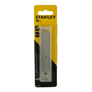 HOJAS PARA CÚTER 18mm. 10 HOJAS 0-11-301 STANLEY