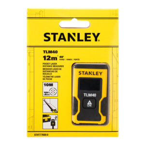 MEDIDOR LÁSER 12m DE BOLSILLO TML40. SOLO DISTANCIAS STHT77666-0 STANLEY