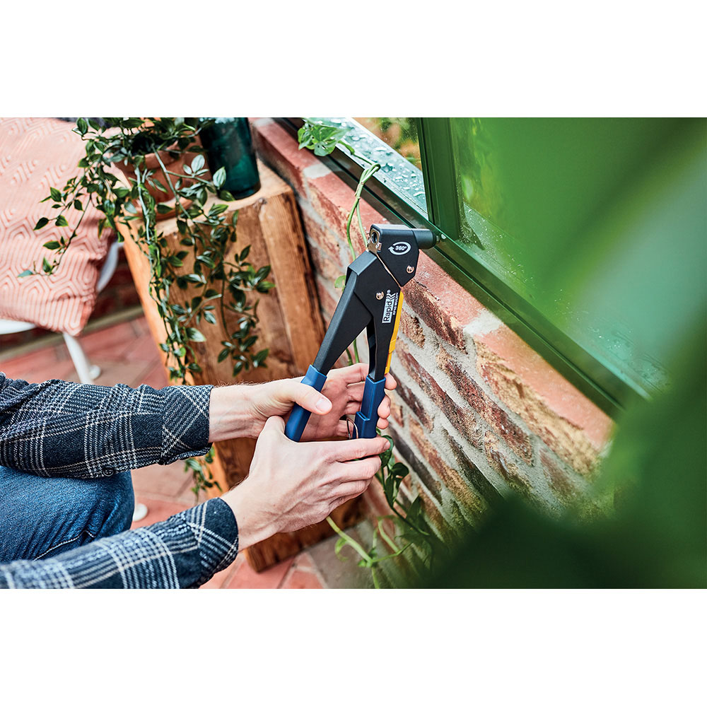 REMACHADORA MANUAL RP60 CABEZAL GIRATORIO MULTI 5001126 RAPID - Imagen 4