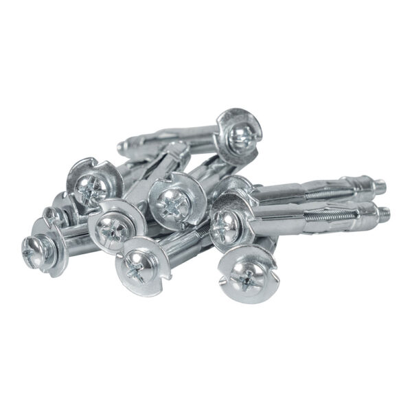 BLISTER 10 UNIDADES TACO DE EXPANSIÓN METÁLICO Ø8X46 TORNILLO M4X55 5001547 RAPID