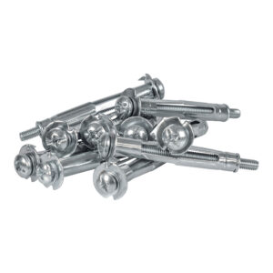 BLISTER 10 UNIDADES TACO DE EXPANSIÓN METÁLICO Ø8X46 TORNILLO M4X58 5001548 RAPID