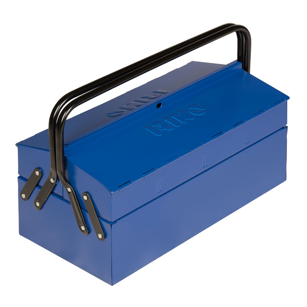 CAJA PORTAHERRAMIENTAS 2 ASAS Y 3 BANDEJAS 400x210x190mm 902021