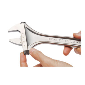 LLAVE AJUSTABLE (INGLESA) DE MOLETA LATERAL 6" CROMADA 001021