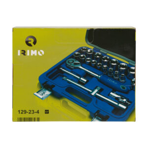 JUEGO CARRACA 1/2", VASOS HEXAGONALES  (8-32mm), 23 PIEZAS 129-23-4