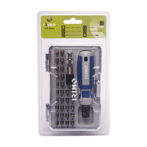 JUEGO DE 32 PUNTAS 1/4" 475-32A-1