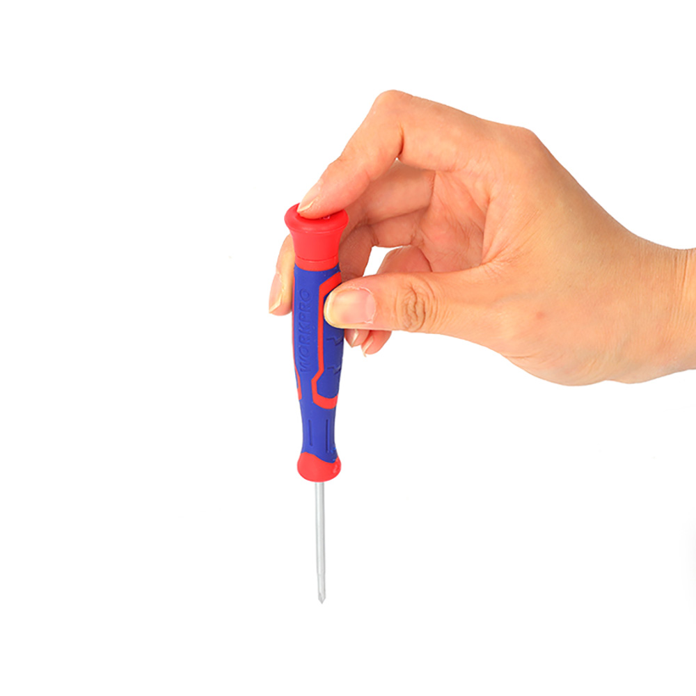 DESTORNILLADORES PRECISIÓN, JUEGO 7 PIEZAS (3 PHILLIPS + 4 PLANO). WORKPRO - Imagen 3