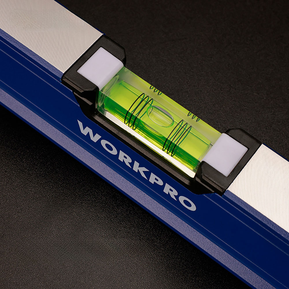 NIVEL DE BURBUJA C/BASE MÁGNETICA 40cm PRO. WORKPRO - Imagen 4