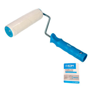 RODILLO PROFESIONAL DE LANA 18cm PELO CORTO ESPECIAL PARA BARNICES Y PINTURAS PARA SUELOS. EDM