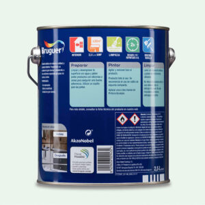 ESMALTE AZULEJOS BRILLANTE BLANCO HARINA 2,5L 5274271 BRUGER