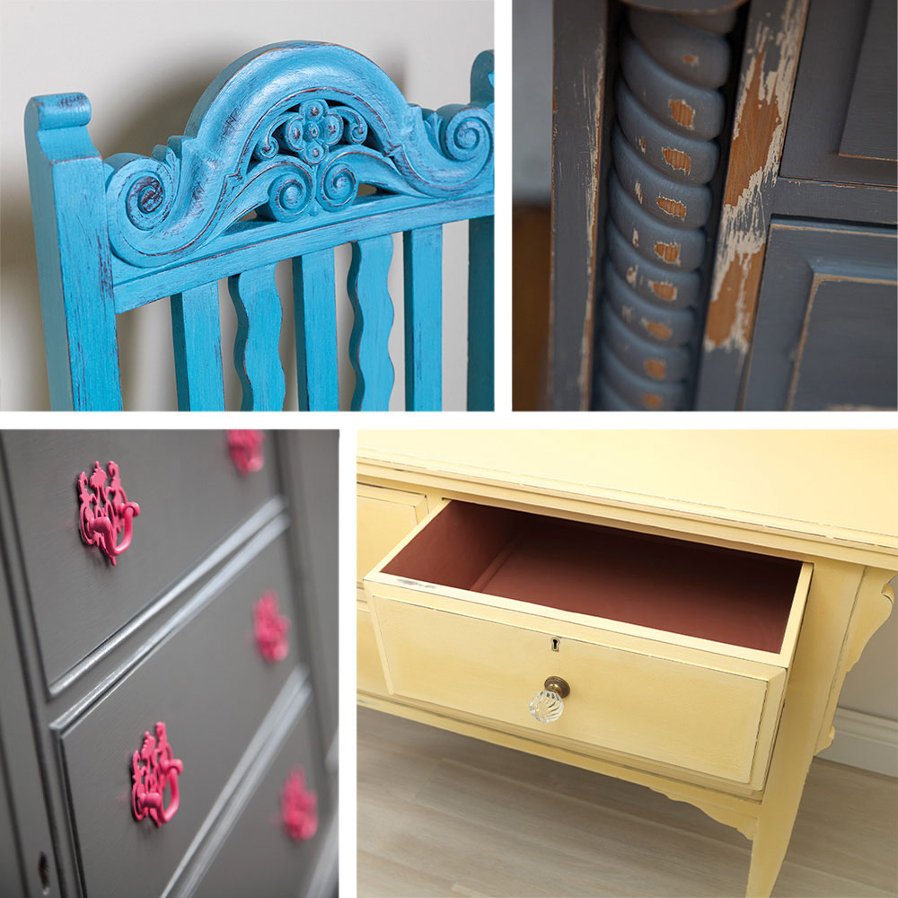 RUST-OLEUM CHALKY FINISH MUEBLES BLANCO TIZA 0,125L 5397508 BRUGUER