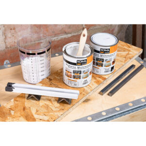 ESMALTE MULTISUPERFICIES NEGRO MATE 750 ml KOMA TOOLS