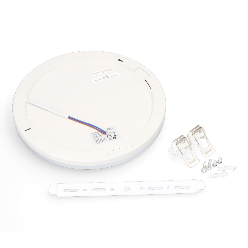 DOWNLIGHT AJUSTABLE LED SUPERFICIE/EMPOTRAR 20W 2.050lm MARCO CROMO.3 TEMPERATURAS DE LUZ. EDM - Imagen 3