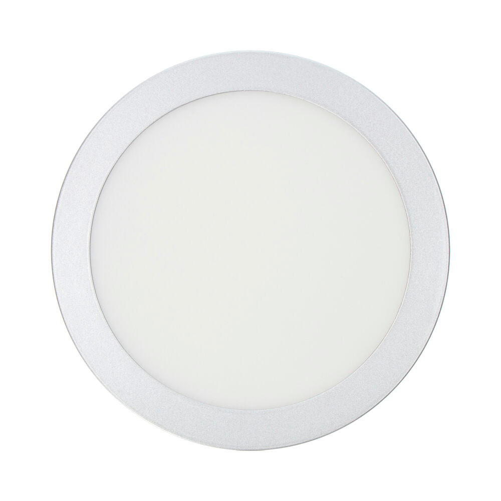 DOWNLIGHT LED SUPERFICIE REDONDO 20W 1500lm 4000K LUZ DIA CROMADO Ø22x3,5cm EDM