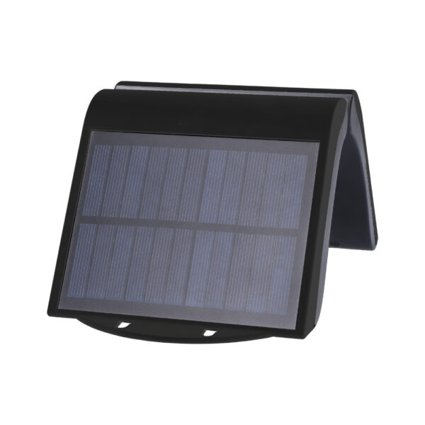 APLIQUE SOLAR 2W 220Lm 6.500K CON SENSOR COLOR NEGRO - Imagen 3