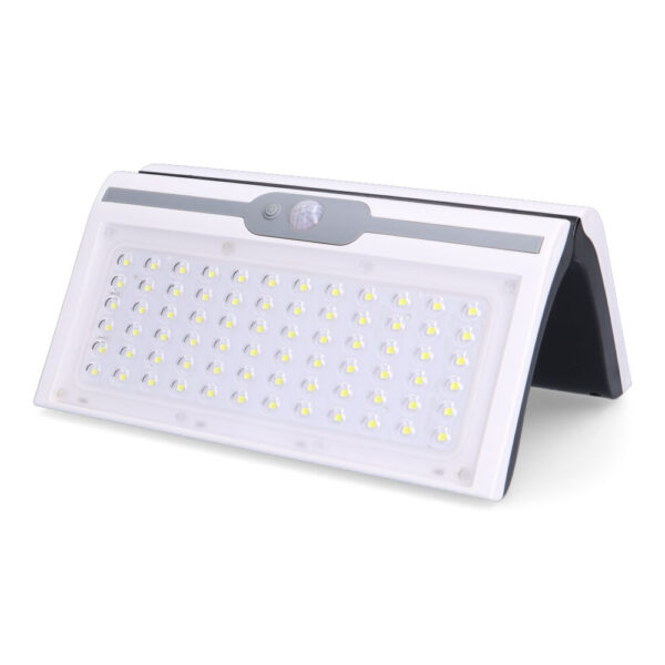 APLIQUE SOLAR 6W 430Lm 6.500K CON SENSOR COLOR BLANCO EDM