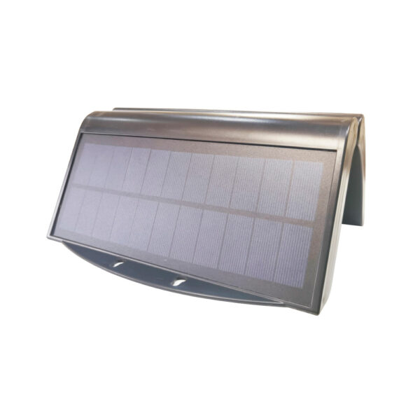 APLIQUE SOLAR 6W 430Lm 6.500K CON SENSOR COLOR NEGRO EDM - Imagen 2
