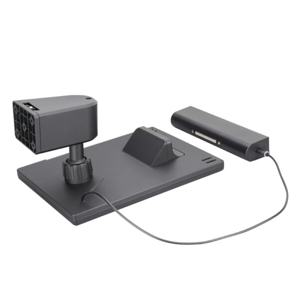 APLIQUE SOLAR LED 6W 720lm 6.500K CON SENSOR CREPUSCULAR Y MOVIMIENTO. PUNTO DE LUZ EXTRAÍBLE. COLOR NEGRO EDM