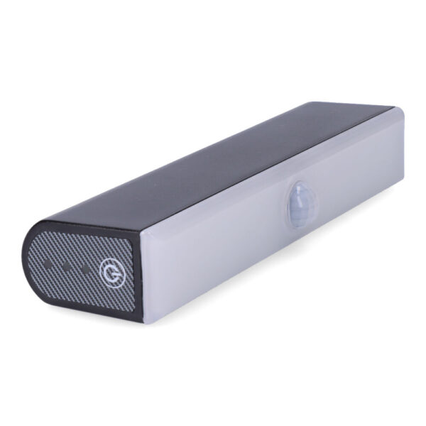 APLIQUE SOLAR LED 6W 720lm 6.500K CON SENSOR CREPUSCULAR Y MOVIMIENTO. PUNTO DE LUZ EXTRAÍBLE. COLOR NEGRO EDM - Imagen 2