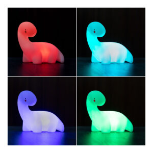 LÁMPARA LED MULTICOLOR DINOSAURIO LIGHTOSAURUS V0103002 INNOVAGOODS