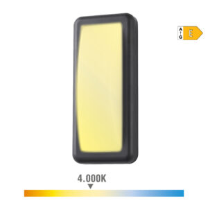 APLIQUE LED 6W 450lm 4000K LUZ DIA IP65 RECTANGULAR EDM