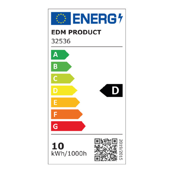 APLIQUE EXTERIOR LED 10W 16586m 6400K IP54 6,6x18,8x25cm CON SENSOR DE MOVIMIENTO EDM - Imagen 5