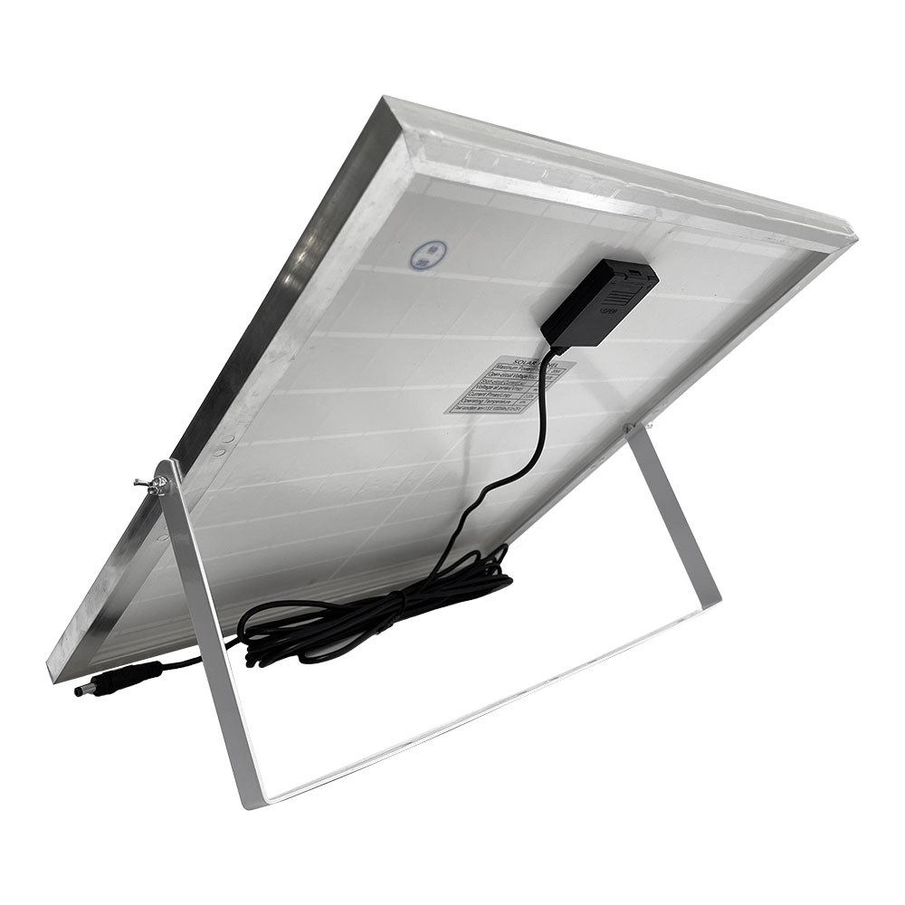 VENTILADOR DE PIE SOLAR 25W EDM - Imagen 2