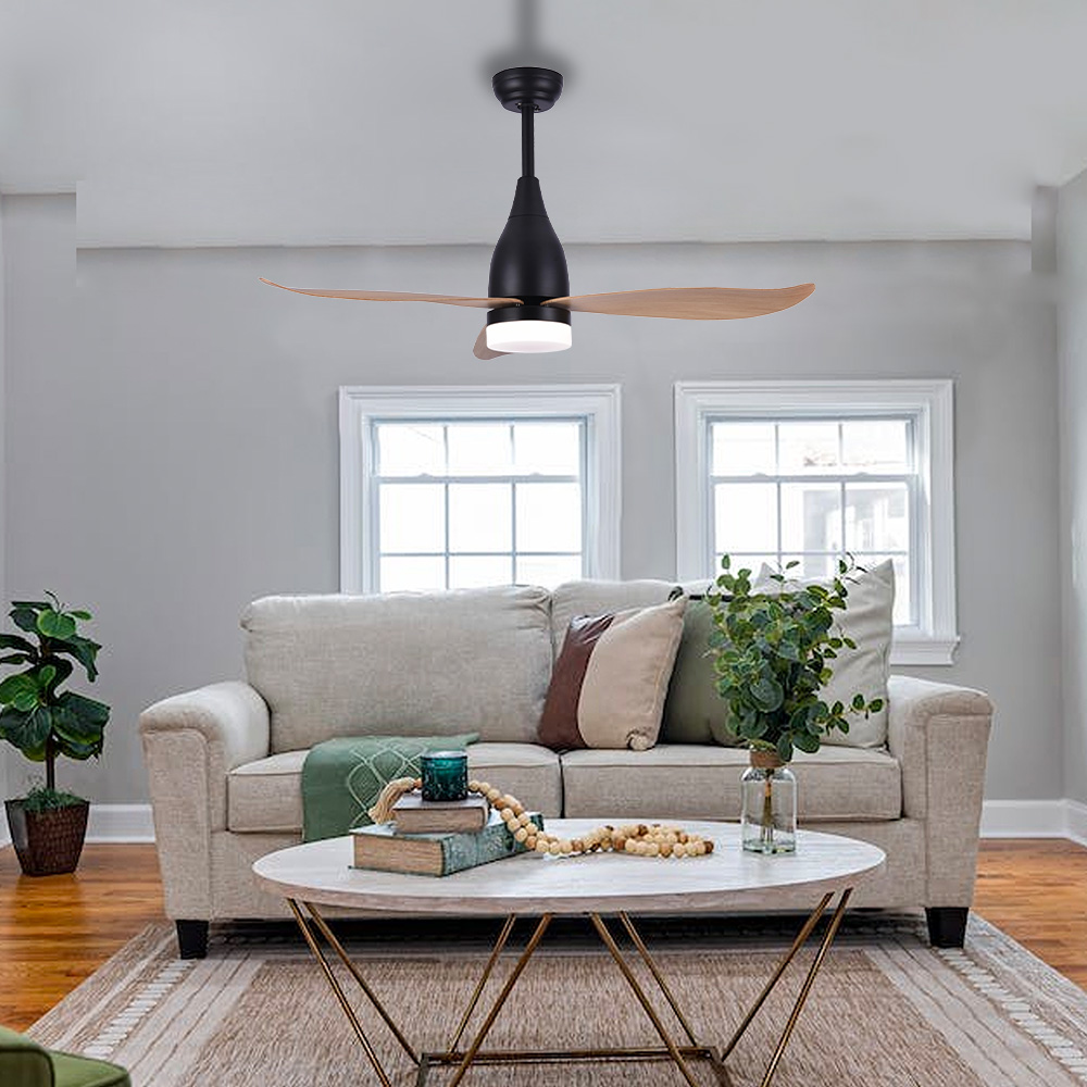 VENTILADOR DE TECHO DE LED 112cm DC 15W + LUZ 18W 2.190lm 3.000K- 4000K-5.000K MOD. KATTEGAT EDM - Imagen 4