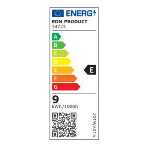 APLIQUE SUPERFICIE LED OVAL REJILLA EXTERIOR  9W 1.066lm IP65 4000K 11,8x21,2x9cm