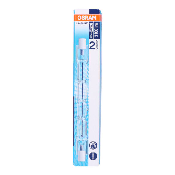 BOMBILLA HALOGENA LINEAL 118mm HALOLINE 160W 220V (EQU. 200W) OSRAM