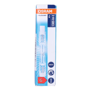 BOMBILLA HALOGENA LINEAL 78mm HALOLINE 80W 220V (EQU. 100W) OSRAM