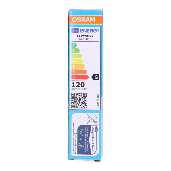 BOMBILLA HALOGENA LINEAL 78mm HALOLINE120W 240V  OSRAM - Imagen 2