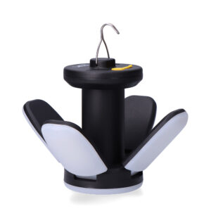 LÁMPARA PLEGABLE DE CAMPING RECARGABLE 6W 500Lm 60 LEDS.