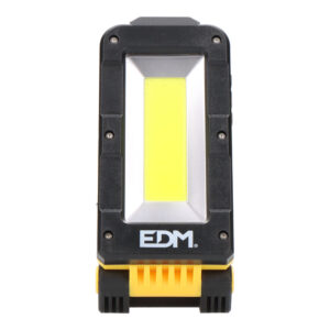 LINTERNA DE TRABAJO LED RECARGABLE CON BASE BASCULANTE