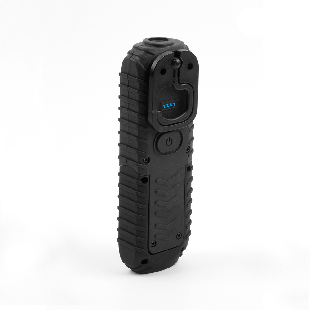 LINTERNA DE TRABAJO LED RECARGABLE CON USB. CON GANCHO + IMAN + SOPORTE. COB 5W 300 Lm / 3W 90 Lm - Imagen 2