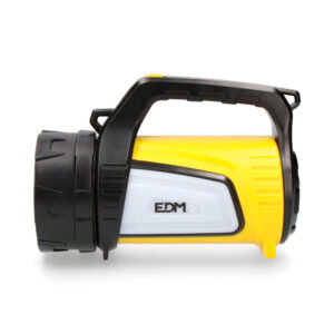 LINTERNA DE CAÑÓN MULTIFUNCION. LUZ PRINCIPAL 10W 350Lm  + LATERAL 3W 100Lm + LATERAL ROJO 3W 20 Lm Y POWER BANK