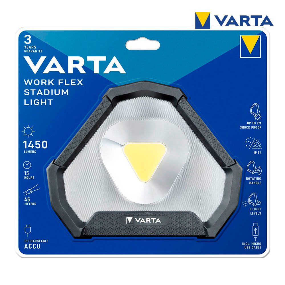 LINTERNA WORK FLEX STADIUM LIGHT VARTA - Imagen 2
