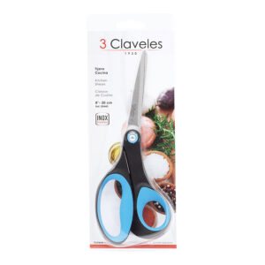 TIJERA COCINA 8"D 3 CLAVELES