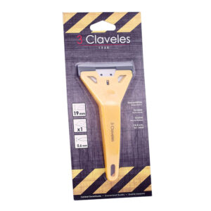 RASCAVIDRIO 14,5cm HOJA 60mm 3 CLAVELES