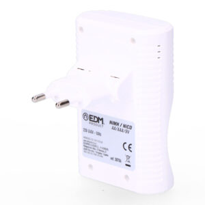 CARGADOR DE PILAS PARA: 4 PILAS AA - AAA - 9V 220-240V 50Hz (SIN PILAS)