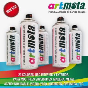 SPRAY BLANCO MATE RAL9003 216ml LA05 MOTA