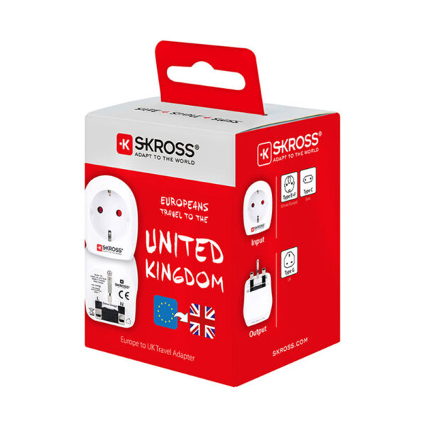 ADAPTADOR EUROPEO A REINO UNIDO SKROSS 1500230-E - Imagen 3