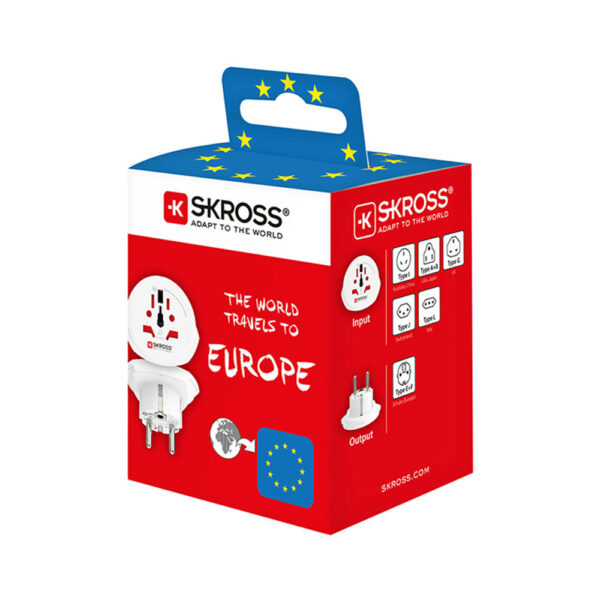 ADAPTADOR MUNDIAL A EUROPA SKROSS 1500211-E - Imagen 3